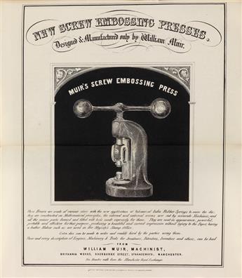 (DESIGN / PRINTING / BANKING HISTORY / TRADE CATALOGUE.) Sharp, Grand The Gilbert Prize Essay on the Adaption of Recent Discoveries and